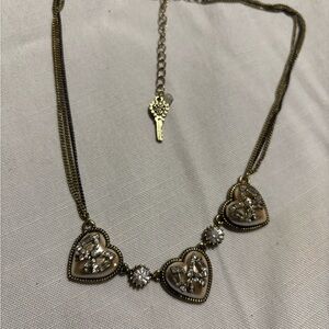 Elegant Gold Heart Necklace